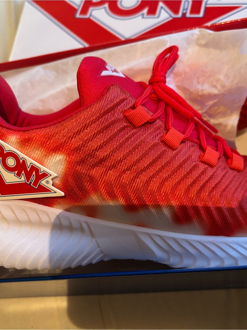 Men’s size 9 PONY' Red Athletic Shoes